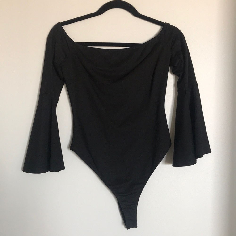 Off the shoulder body suit